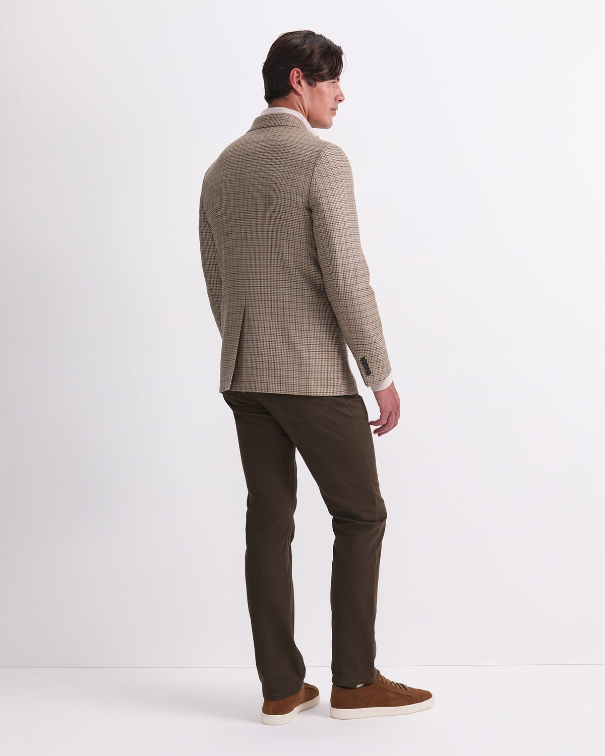 Check Single Breasted Blazer