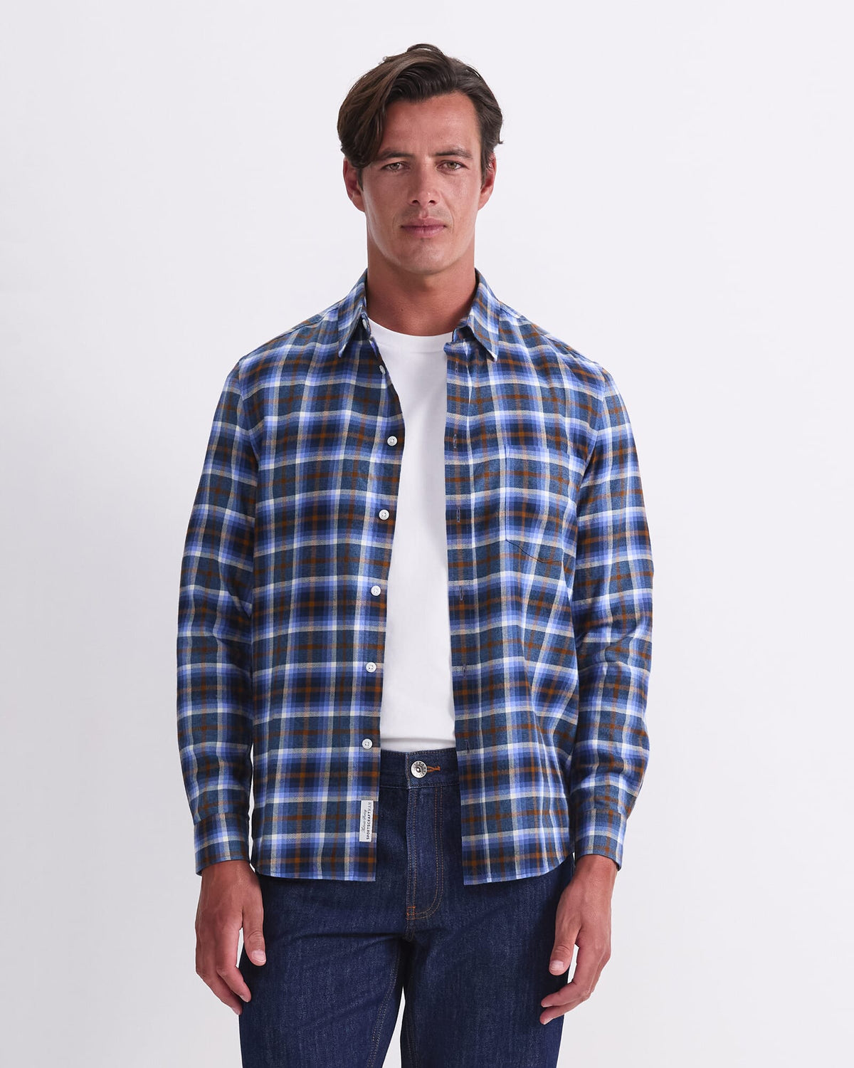 Justin Long Sleeve Flannel Shirt