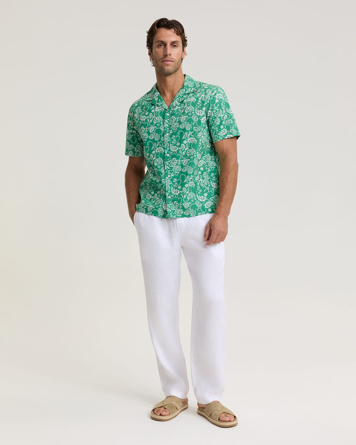 Waylon Short Sleeve Print Shirt