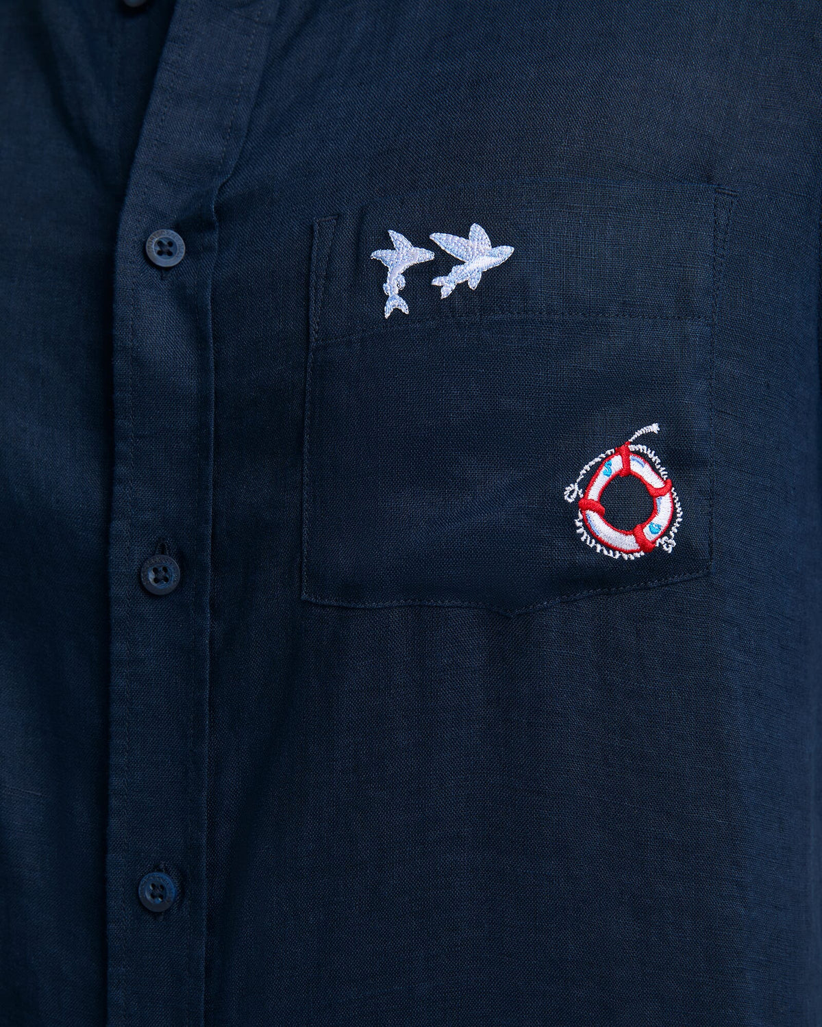 Halyard Long Sleeve Linen Shirt